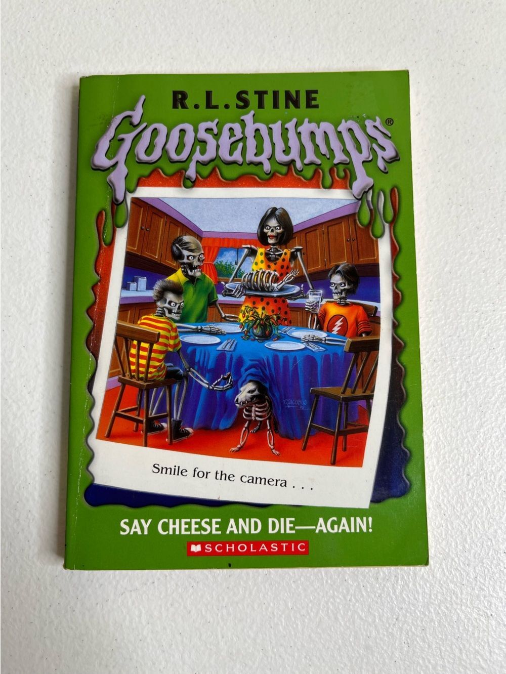 Goosebumps #44 Say Cheese And Die - Again! First Edition 1996 Paperback Book